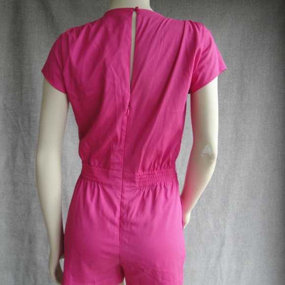 Bebe hot pink romper shorts Size XS - Picture 5 of 7